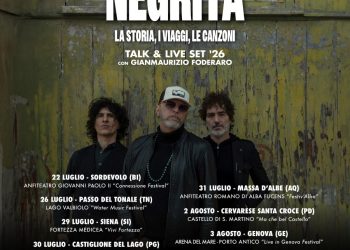 Negrita: le date di Talk & Live set Estate 2026