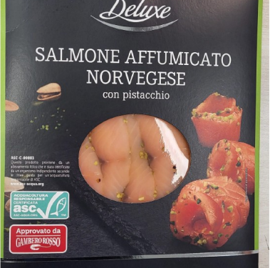 Lidl, richiamato salmone affumicato con pistacchio: rischio Listeria