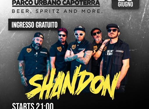 Gli Shandon il 20 giugno a Capoterra