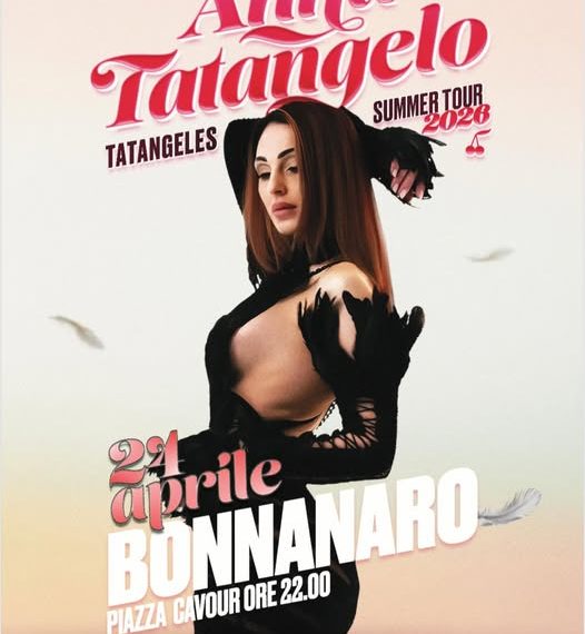 Da “Ragazza di periferia” ai brani più recenti: Anna Tatangelo in concerto a Bonnanaro