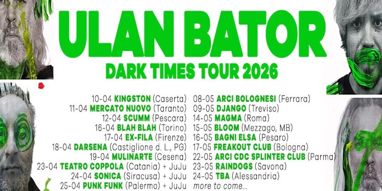 Gli Ulan Bator annunciano il tour italiano “Dark Times”