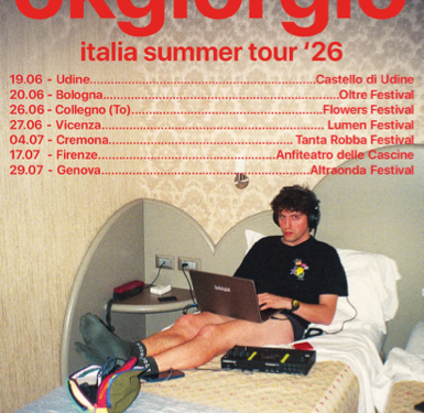 okgiorgio annuncia l’Italia Summer tour 2026
