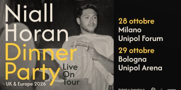 Niall Horan, il Dinner Party Live On Tour fa tappa a Milano e Bologna