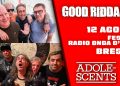 Adolescents insieme a Good Riddance alla Festa di Radio Onda D’Urto a Brescia