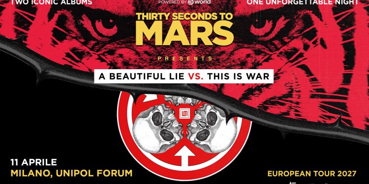 Thirty Seconds To Mars: una data in Italia ad aprile 2027