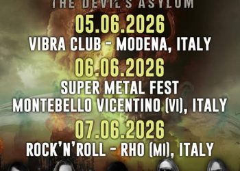 Vicious Rumors live in Italia: tre date a giugno