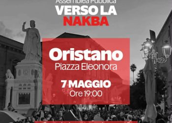 Oristano si mobilita per la Palestina