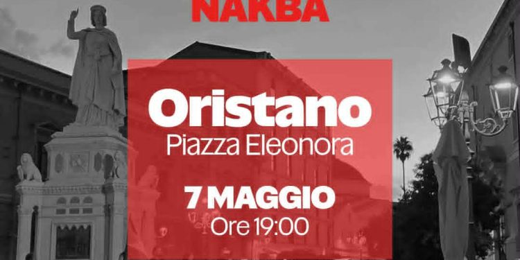 Oristano si mobilita per la Palestina
