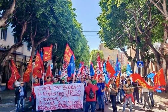Metalmeccanici Sulcis a Cagliari, ‘dal governo servono risposte chiare’