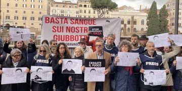 ‘Press, basta sangue sui nostri giubbotti’: il 7 maggio presidio a Roma