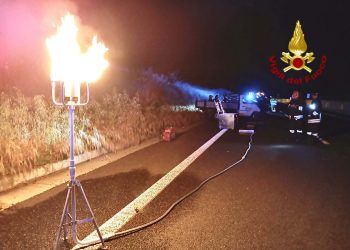 Paura a Ozieri, un incidente provoca la fuoriuscita di gas da un serbatoio: intervento dei Vigili del Fuoco