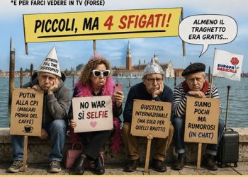 Europa Radicale e l’odio per i russi: a Venezia saranno 4 gatti in piazza