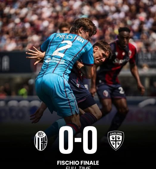 Bologna e Cagliari non si fanno male, finisce 0-0