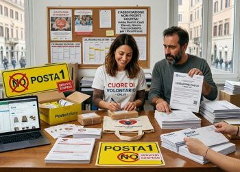 Addio a Posta1 cancellazione di un servizio che penalizza Paese e non profit