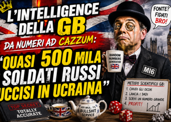 L’Intelligence della Gb da numeri ad cazzum: “Quasi 500 mila soldati russi uccisi in Ucraina”