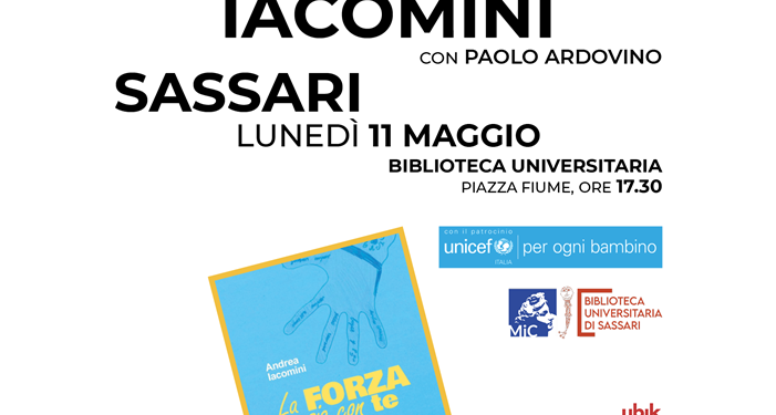 Il giornalista e portavoce di Unicef Italia Andrea Iacomini sarà a Sassari lunedì 11 maggio