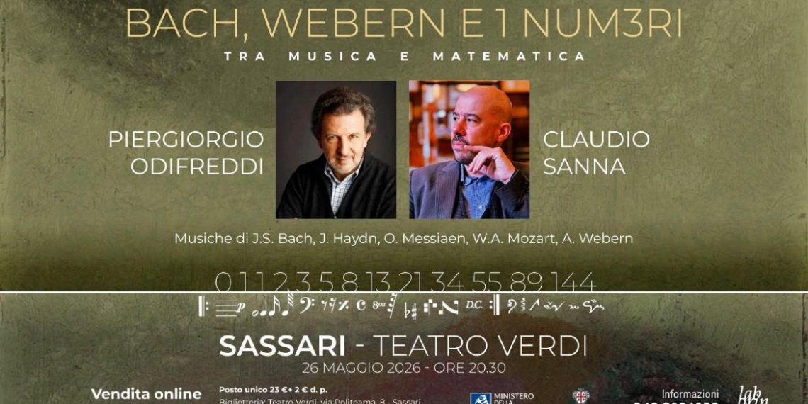 Piergiorgio Odifreddi il 26 maggio al Teatro Verdi di Sassari