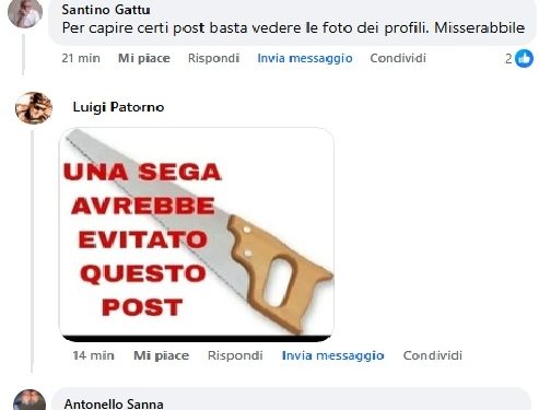 Libertà d’informazione in pericolo in Sardegna: l’elettorato 5 stelle insulta e odia