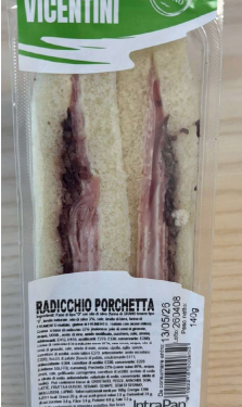 Listeria in un ingrediente, richiamati tramezzini vicentini