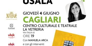 Giovedì 4 giugno, Valeria Usala presenta a Cagliari il suo nuovo romanzo