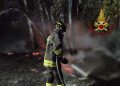 Notte impegnativa per i Vigili del Fuoco a Quartu
