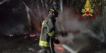 Notte impegnativa per i Vigili del Fuoco a Quartu