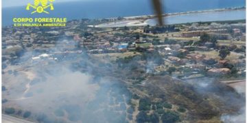 Paura a Quartu, fiamme a Pitzu e Serra