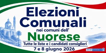 Elezioni Comunali nei Comuni del Nuorese, tutte le liste e i candidati