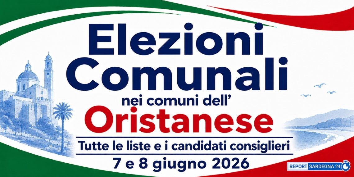 Elezioni Comunali nei Comuni dell’Oristanese, tutte le liste e i candidati