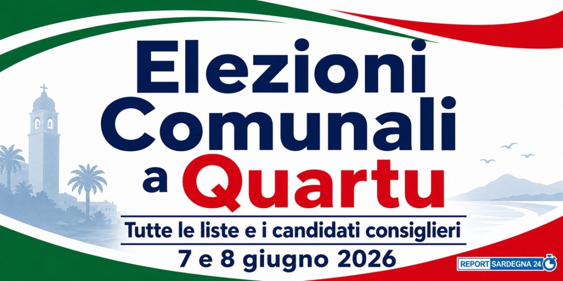 Elezioni Comunali a Quartu, tutte le liste e i candidati