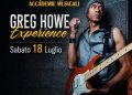 Greg Howe in concerto a Roma a luglio