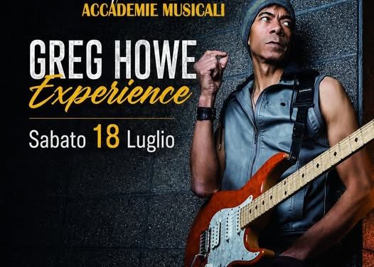 Greg Howe in concerto a Roma a luglio
