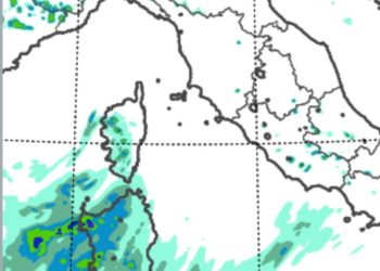 Maltempo, nella tarda serata in arrivo una perturbazione con piogge e temporali sull’isola