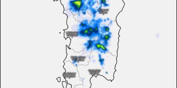 Maltempo, temporali pomeridiani sulla Sardegna