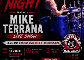Mike Terrana: il 30 maggio a Cagliari per una “drum night”