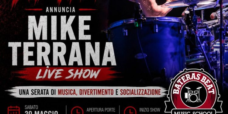 Mike Terrana: il 30 maggio a Cagliari per una “drum night”