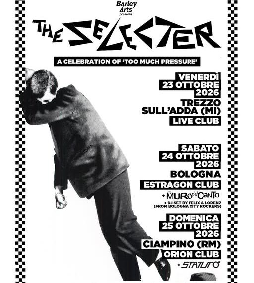 I leggendari The Selecter tornano in Italia: tre date a ottobre 2026