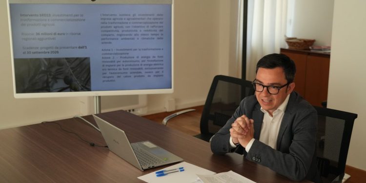 La Regione investe sulla trasformazione e la commercializzazione dei prodotti agricoli