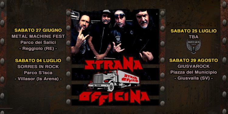 Strana Officina sui social annunciano il tour: “Vi aspettiamo sotto palco”