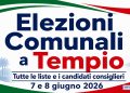 Elezioni Comunali a Tempio Pausania, tutte le liste e i candidati