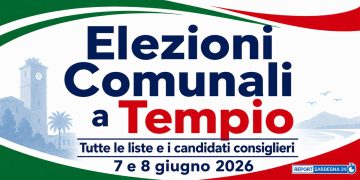 Elezioni Comunali a Tempio Pausania, tutte le liste e i candidati