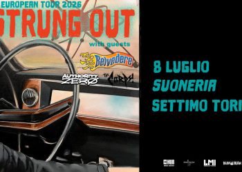 Gli Strung Out aggiungono una data italiana a Settimo Torinese