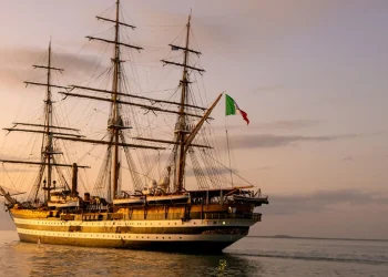 La nave Amerigo Vespucci torna in Sardegna: ecco quando
