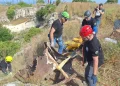 Ripulita la cavità della dolina di Tuvixeddu da rifiuti, plastica e penumatici