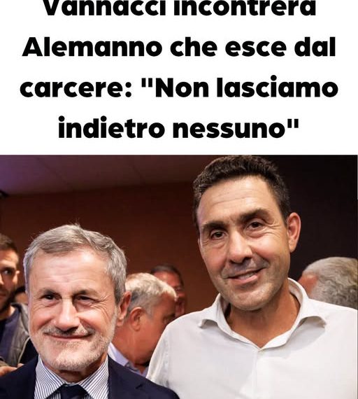 Roberto Vannacci a Roma il 24 giugno per incontrare Gianni Alemanno all’uscita dal carcere di Rebibbia