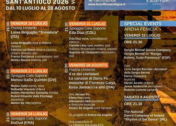 FestArtes, il calendario del Sulky Jazz Festival di Sant’Antioco