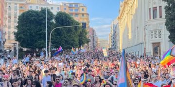 Oltre 30 mila Cagliari al Sardegna Pride contro omofobia e per diritti Lgbtqia+