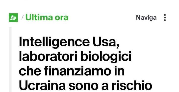 “Parlare di Bio laboratori è opera di verità non di propaganda”