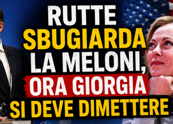 Rutte s**rda la Meloni, ora Giorgia si deve dimettere