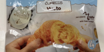 Possibile presenza di frammenti di metallo: richiamati cornetti surgelati